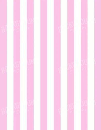 Candy Stripe 6X8 Fleece ( 72 X 96 Inch ) Backdrop