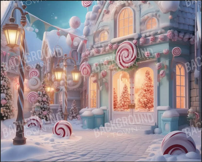 Candy Town Iv 10’X8’ Fleece (120 X 96 Inch) Backdrop