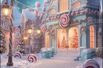 Candy Town Iv 12’X8’ Ultracloth (144 X 96 Inch) Backdrop
