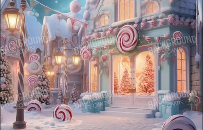Candy Town Iv 14’X9’ Ultracloth (168 X 108 Inch) Backdrop