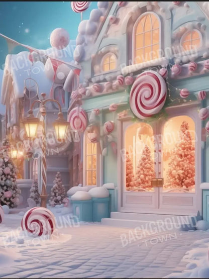 Candy Town Iv 6’X8’ Fleece (72 X 96 Inch) Backdrop