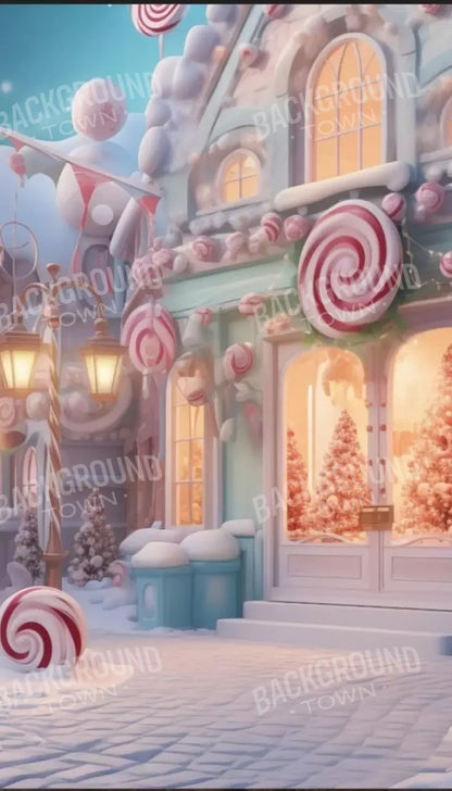 Candy Town Iv 8’X14’ Ultracloth (96 X 168 Inch) Backdrop