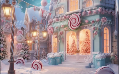 Candy Town Iv 8’X5’ Ultracloth (96 X 60 Inch) Backdrop