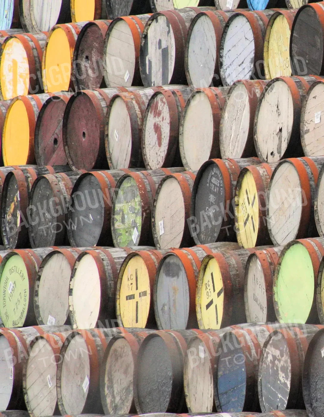 Canned 6X8 Fleece ( 72 X 96 Inch ) Backdrop