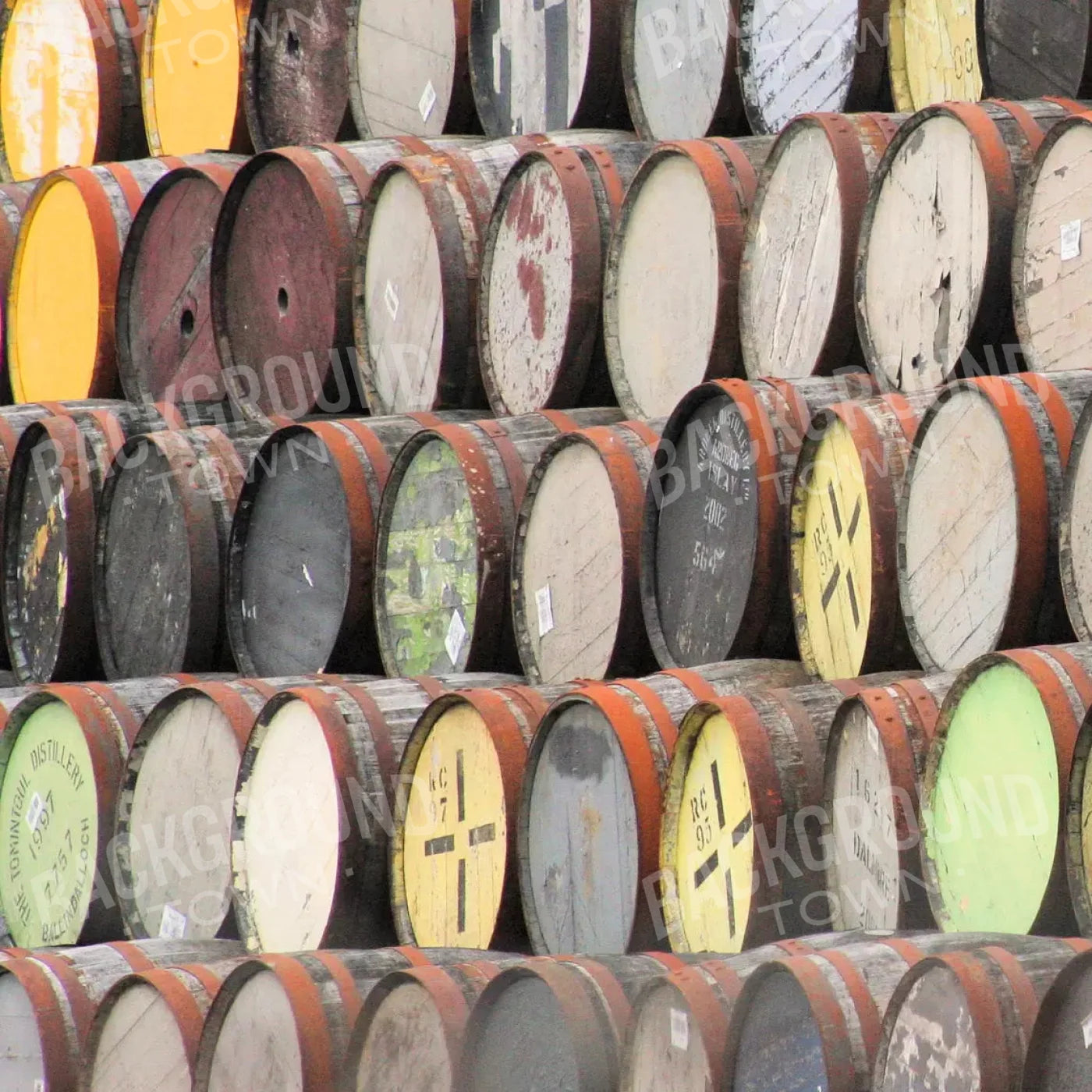 Canned 8X8 Fleece ( 96 X Inch ) Backdrop