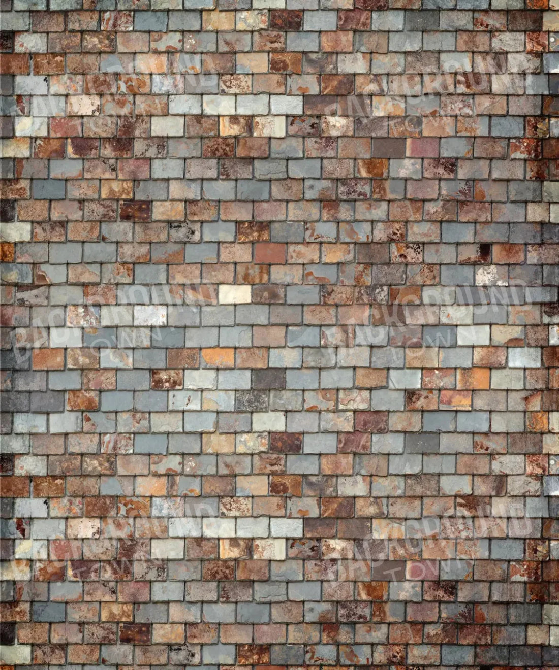 Beige Brick and Stone Backdrop for Photography