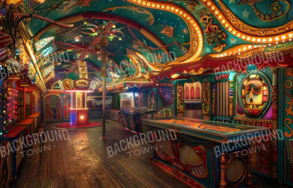 Carnival Funhouse III 14’x9’ UltraCloth (168 x 108 inch) Backdrop