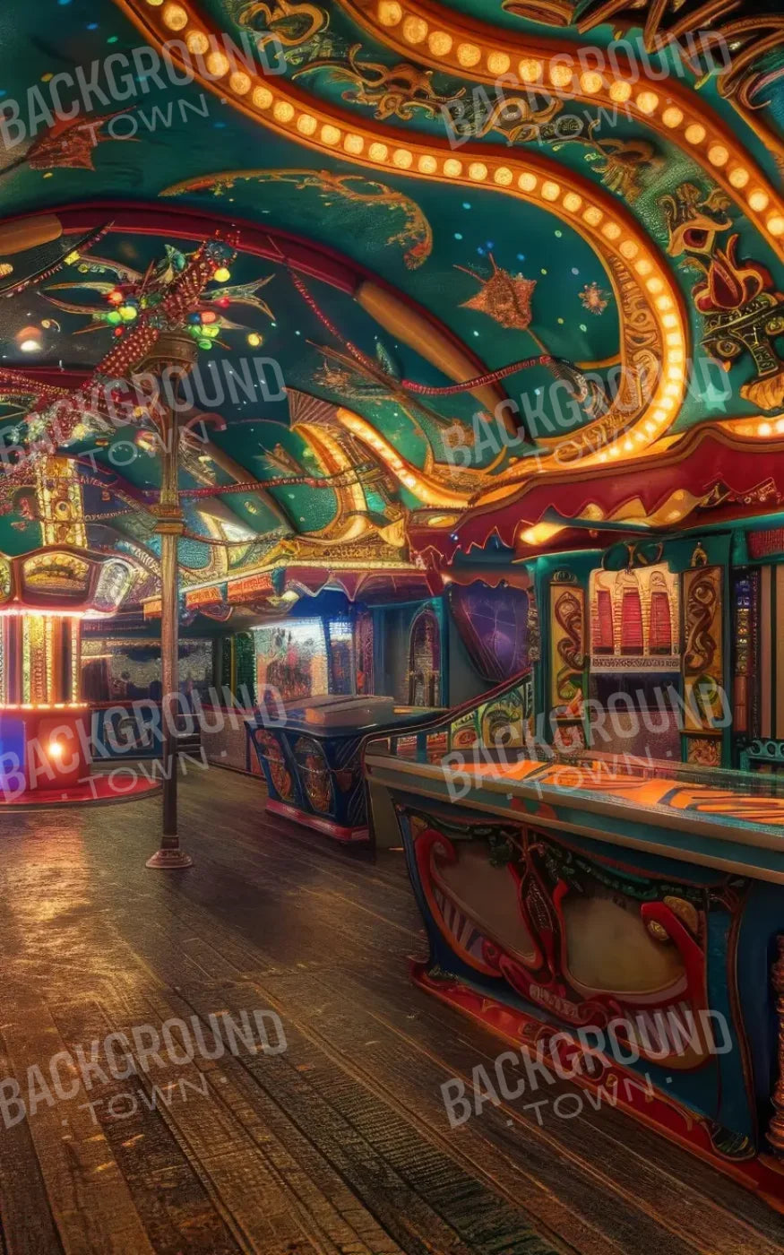Carnival Funhouse III 5’x8’ UltraCloth (60 x 96 inch) Backdrop