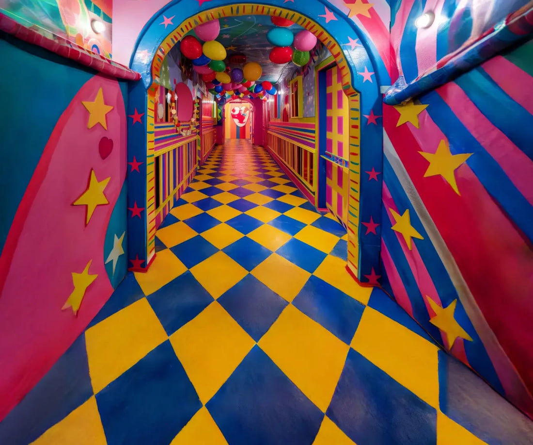 Carnival Funhouse 5’x4’2 Fleece (60 x 50 inch) Backdrop