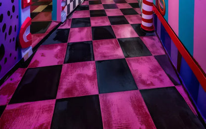 Carnival Funhouse Sweep 8’x5’ UltraCloth (96 x 60 inch) Backdrop