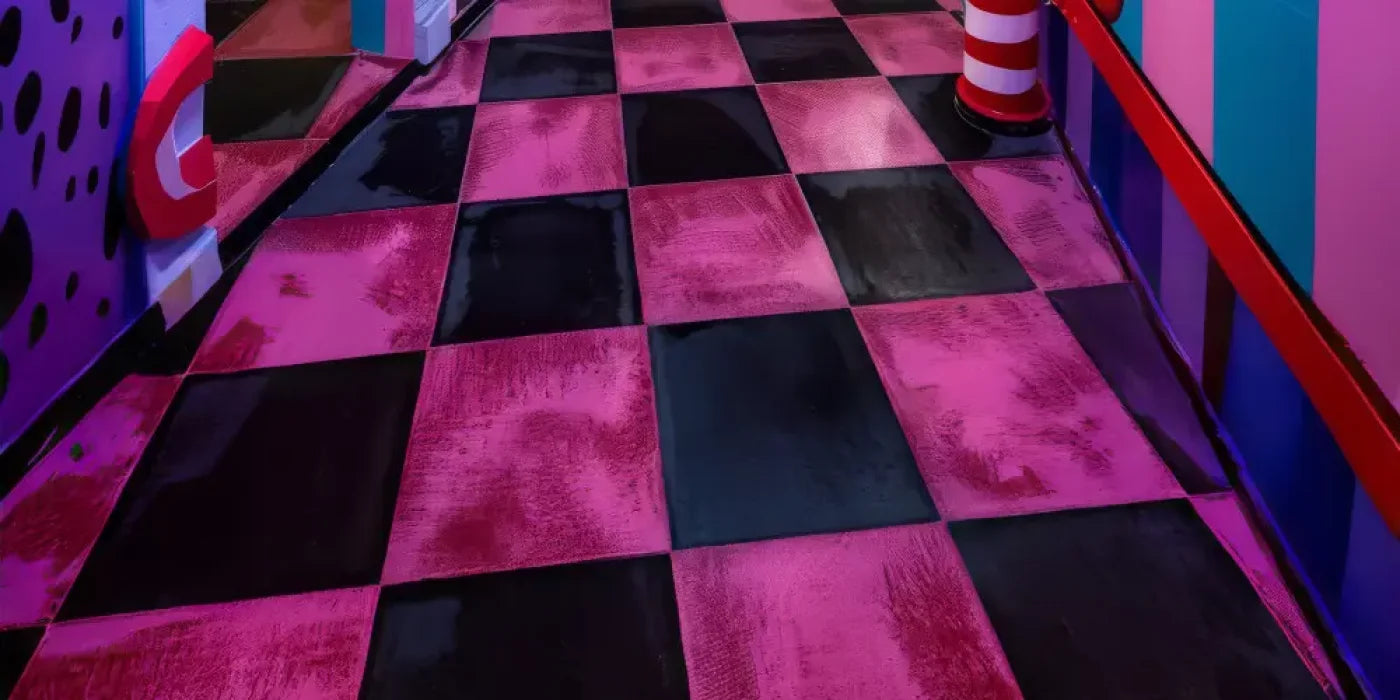 Carnival Funhouse Sweep 16’x8’ UltraCloth (192 x 96 inch) Backdrop