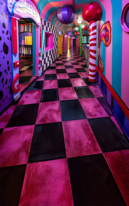 Carnival Funhouse Sweep 5’x8’ UltraCloth (60 x 96 inch) Backdrop