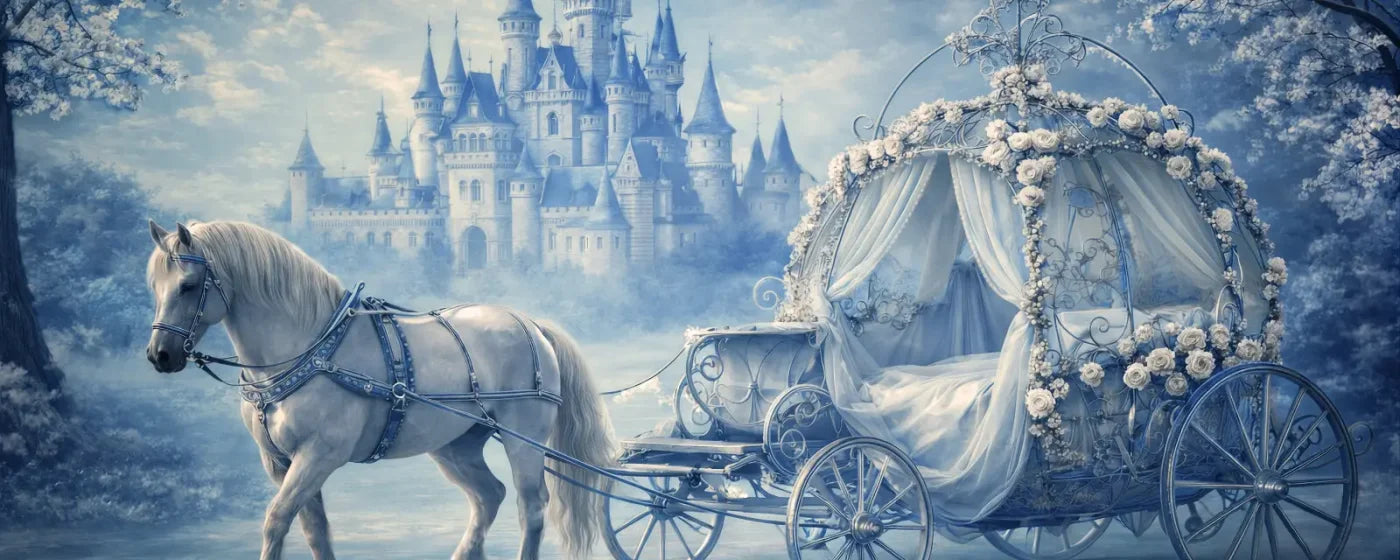 Carriage Ride Home 20’x8’ UltraCloth (240 x 96 inch) Backdrop