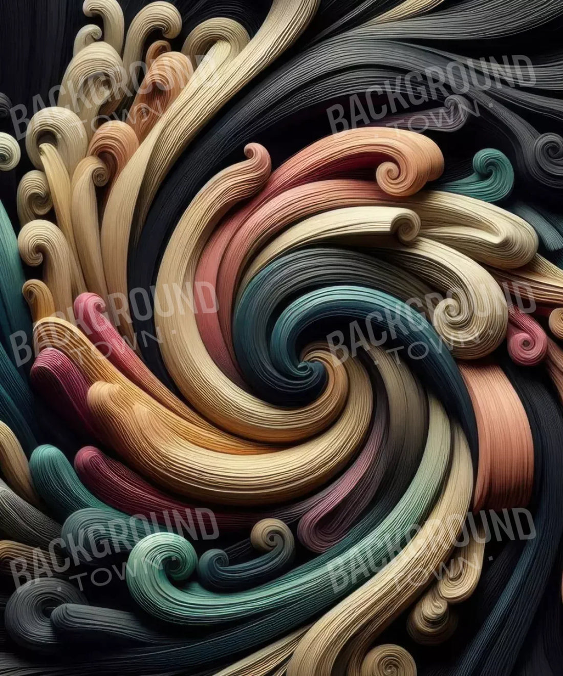 Yellow green Black Blue Pink Backdrop for Photography