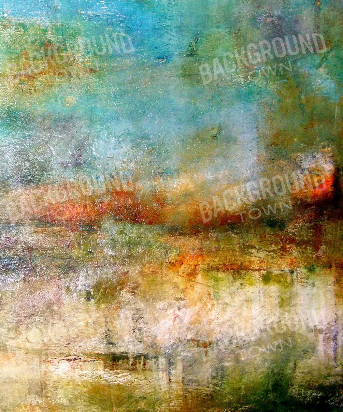 Green Urban Grunge Backdrop for Photography