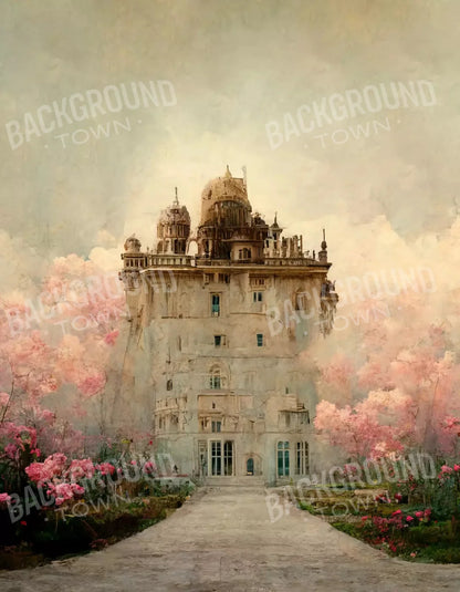 Castle 6X8 Fleece ( 72 X 96 Inch ) Backdrop