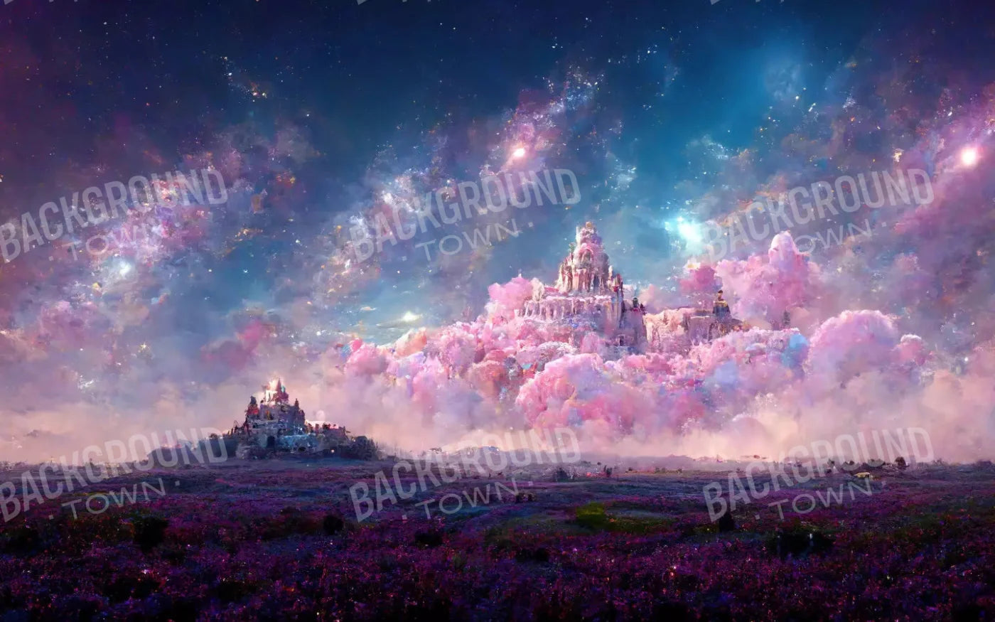 Castle In The Sky 14X9 Ultracloth ( 168 X 108 Inch ) Backdrop