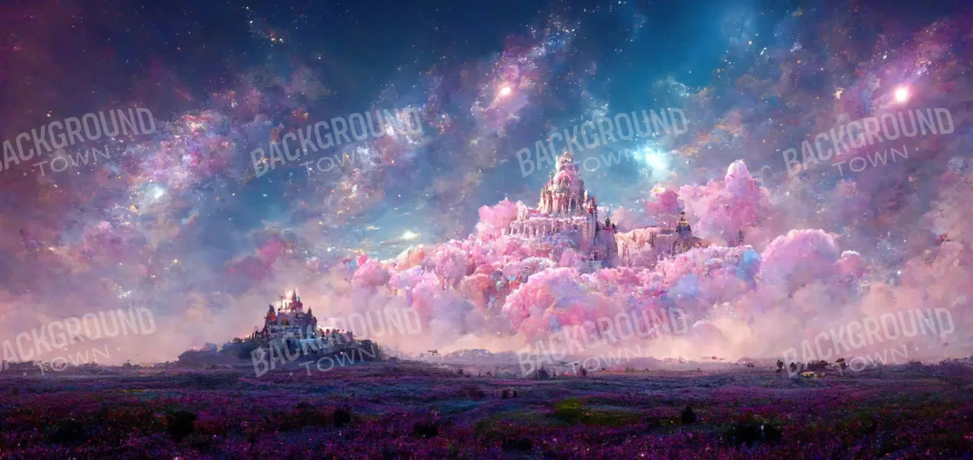 Castle In The Sky 16X8 Ultracloth ( 192 X 96 Inch ) Backdrop