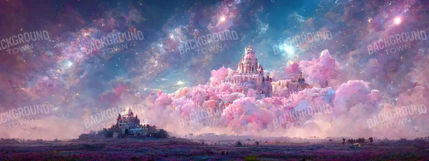 Castle In The Sky 20X8 Ultracloth ( 240 X 96 Inch ) Backdrop