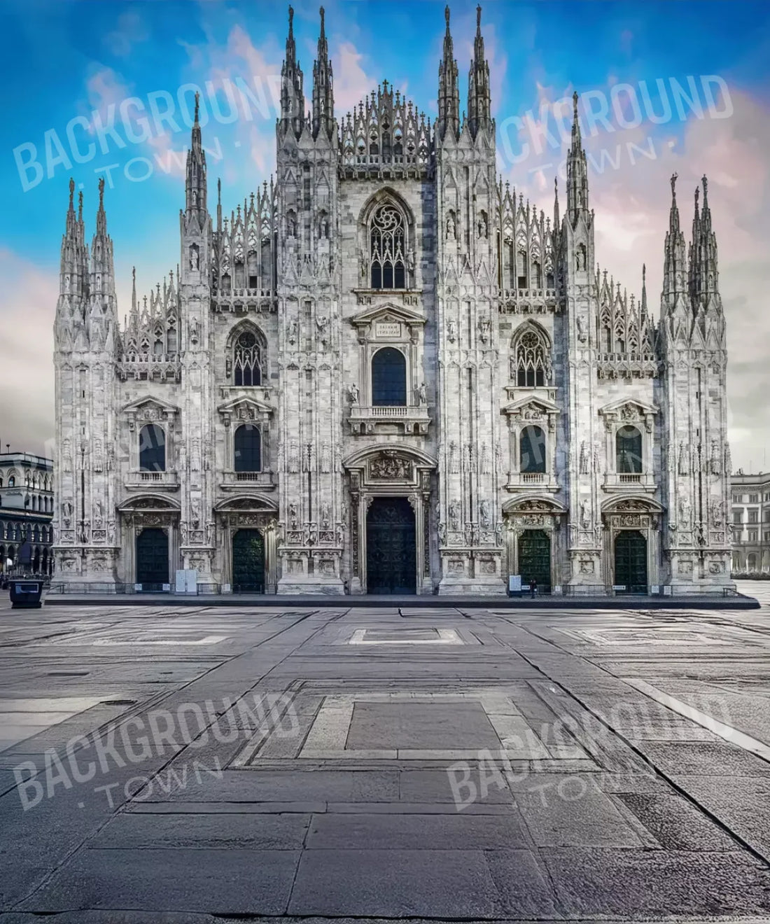 Gray Urban Backdrop for Photography