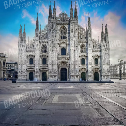 Cathedral Milan 8’x8’ Fleece (96 x 96 inch) Backdrop