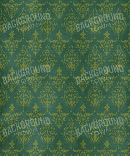 Green Damask Backdrop for Photography