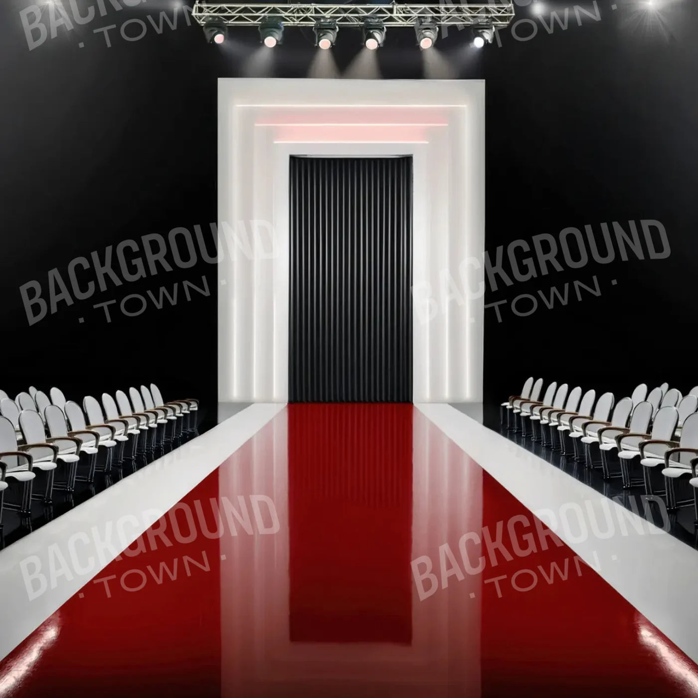 Catwalk 8’x8’ Fleece (96 x 96 inch) Backdrop