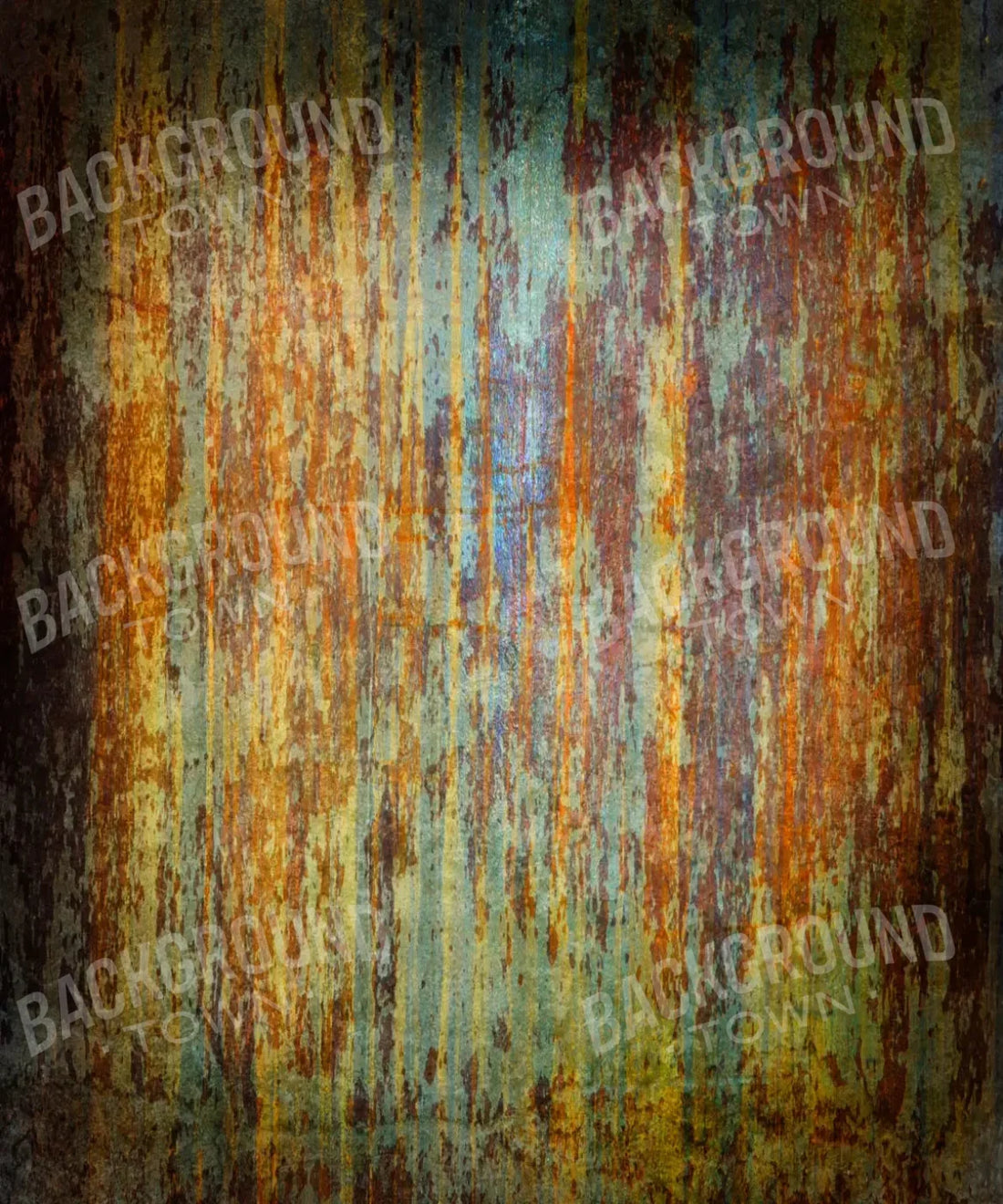 Orange Urban Grunge Backdrop for Photography