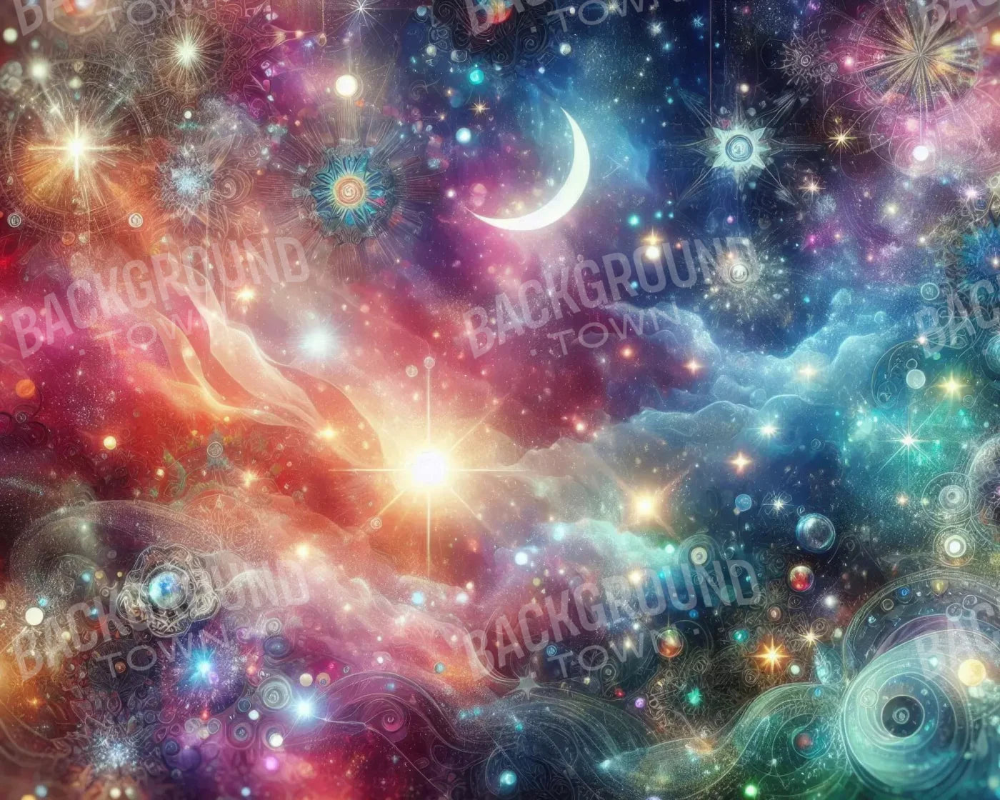 Celestial Wonder 10’X8’ Fleece (120 X 96 Inch) Backdrop