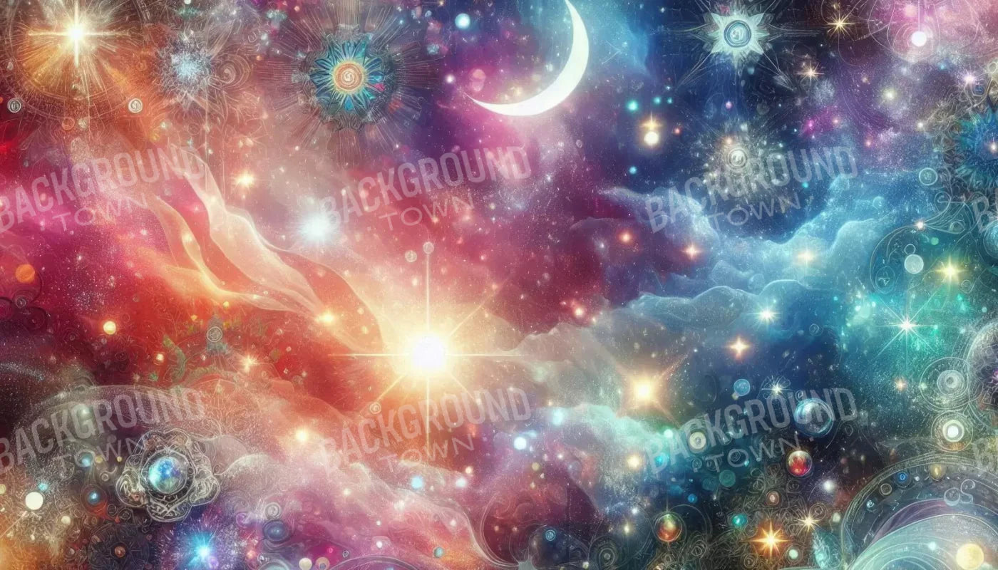 Celestial Wonder 14’X8’ Ultracloth (168 X 96 Inch) Backdrop