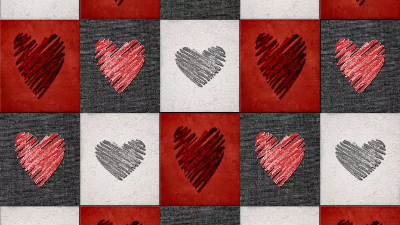 Checkered 14X8 Ultracloth ( 168 X 96 Inch ) Backdrop