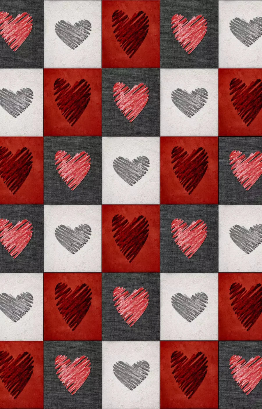Checkered 8X12 Ultracloth ( 96 X 144 Inch ) Backdrop