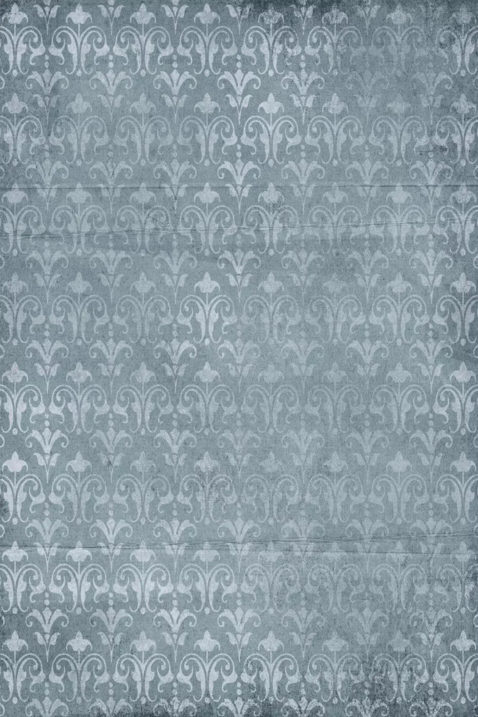 Cherish Blue 4X5 Rubbermat Floor ( 48 X 60 Inch ) Backdrop