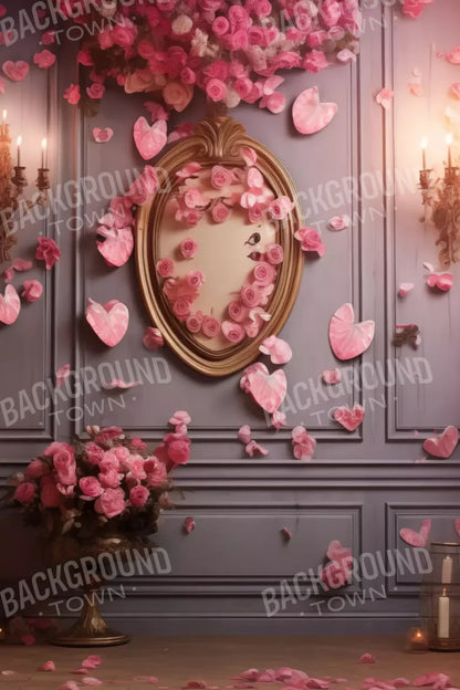 Cherry Blossom Love I 8’X12’ Ultracloth (96 X 144 Inch) Backdrop