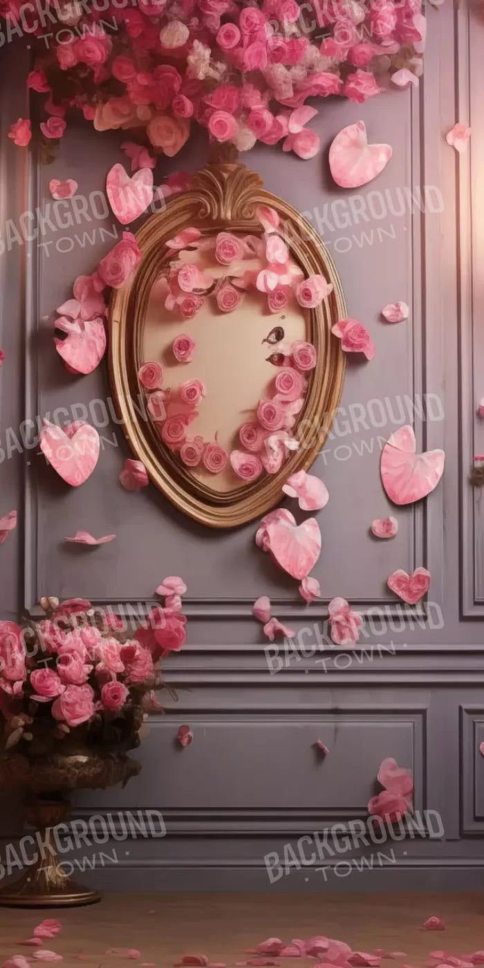 Cherry Blossom Love I 8’X16’ Ultracloth (96 X 192 Inch) Backdrop