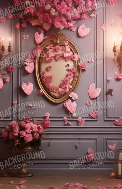 Cherry Blossom Love I 9’X14’ Ultracloth (108 X 168 Inch) Backdrop