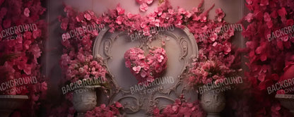 Cherry Blossom Love Iii 20’X8’ Ultracloth (240 X 96 Inch) Backdrop