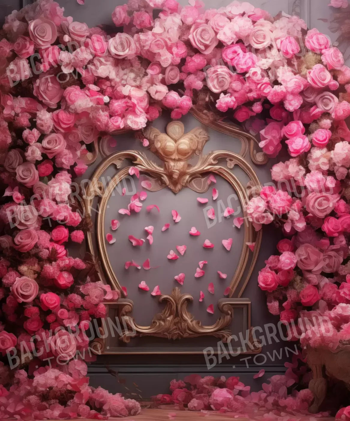 Cherry Blossom Love Iv 10’X12’ Ultracloth (120 X 144 Inch) Backdrop