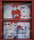Red Urban Grunge Backdrop for Photography
