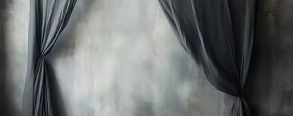 Chiffon Elegance Charcoal Ii 20’X8’ Ultracloth (240 X 96 Inch) Backdrop
