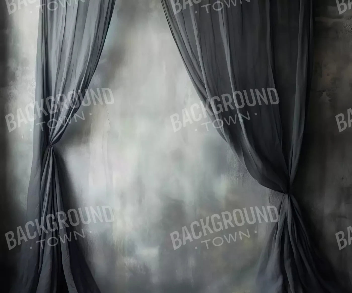 Chiffon Elegance Charcoal Ii 12’X10’ Ultracloth (144 X 120 Inch) Backdrop
