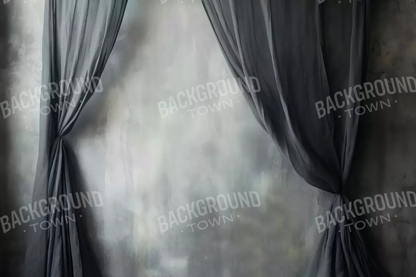 Chiffon Elegance Charcoal Ii 12’X8’ Ultracloth (144 X 96 Inch) Backdrop