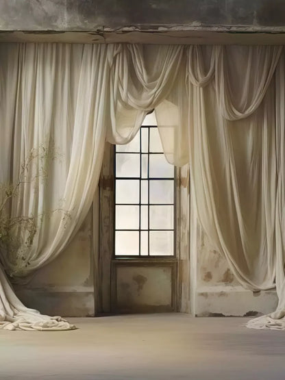 Chiffon Elegance I 5X68 Fleece ( 60 X 80 Inch ) Backdrop