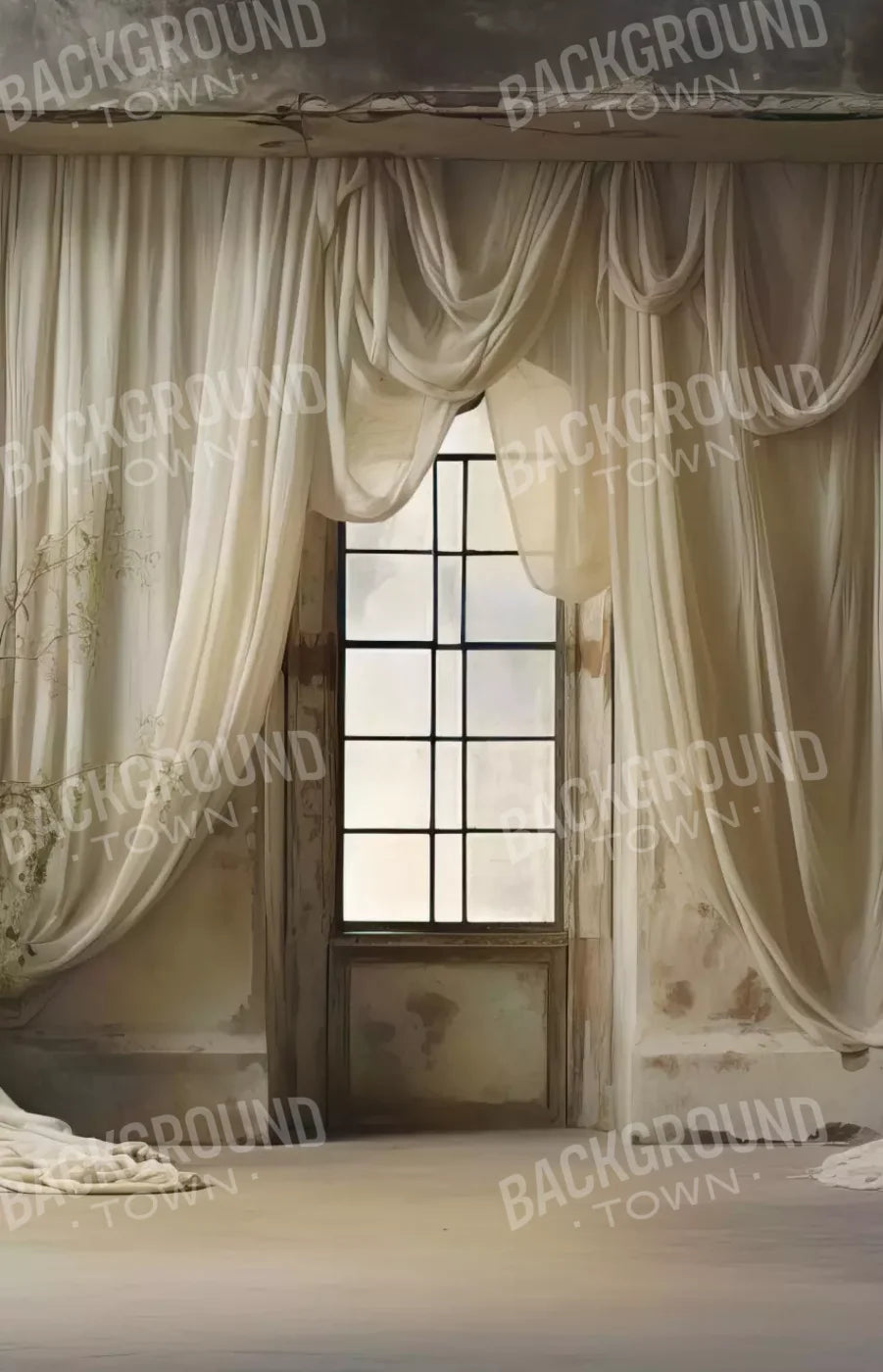 Chiffon Elegance I 9X14 Ultracloth ( 108 X 168 Inch ) Backdrop
