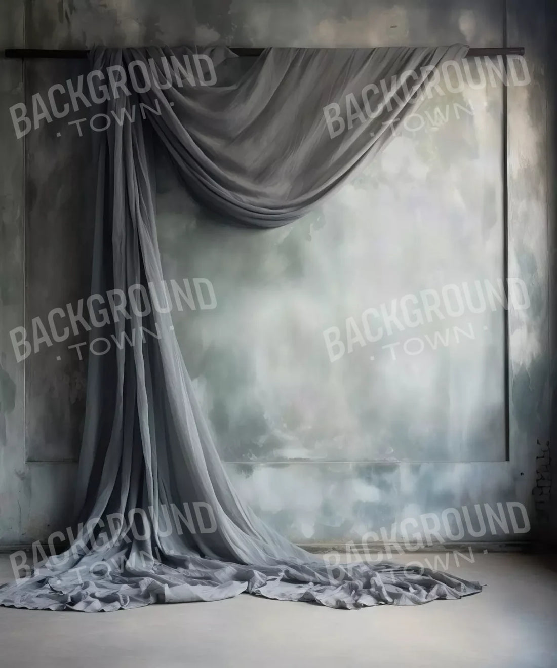 Gray Elegant Fine Art Backdrop for Photography