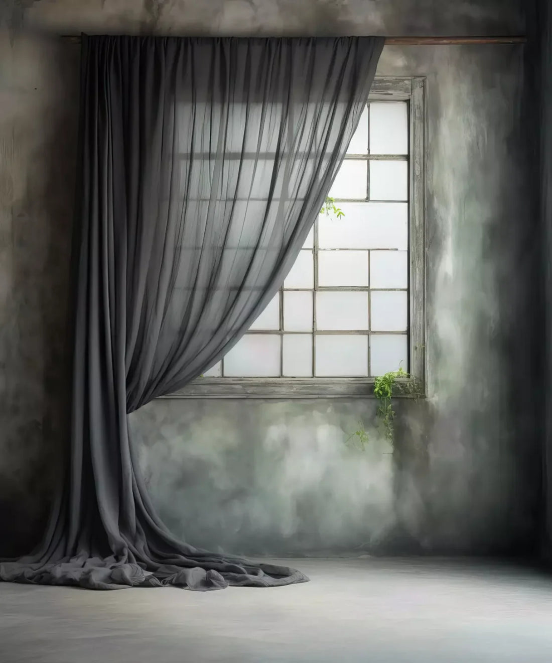 Gray Elegant Fine Art Backdrop for Photography
