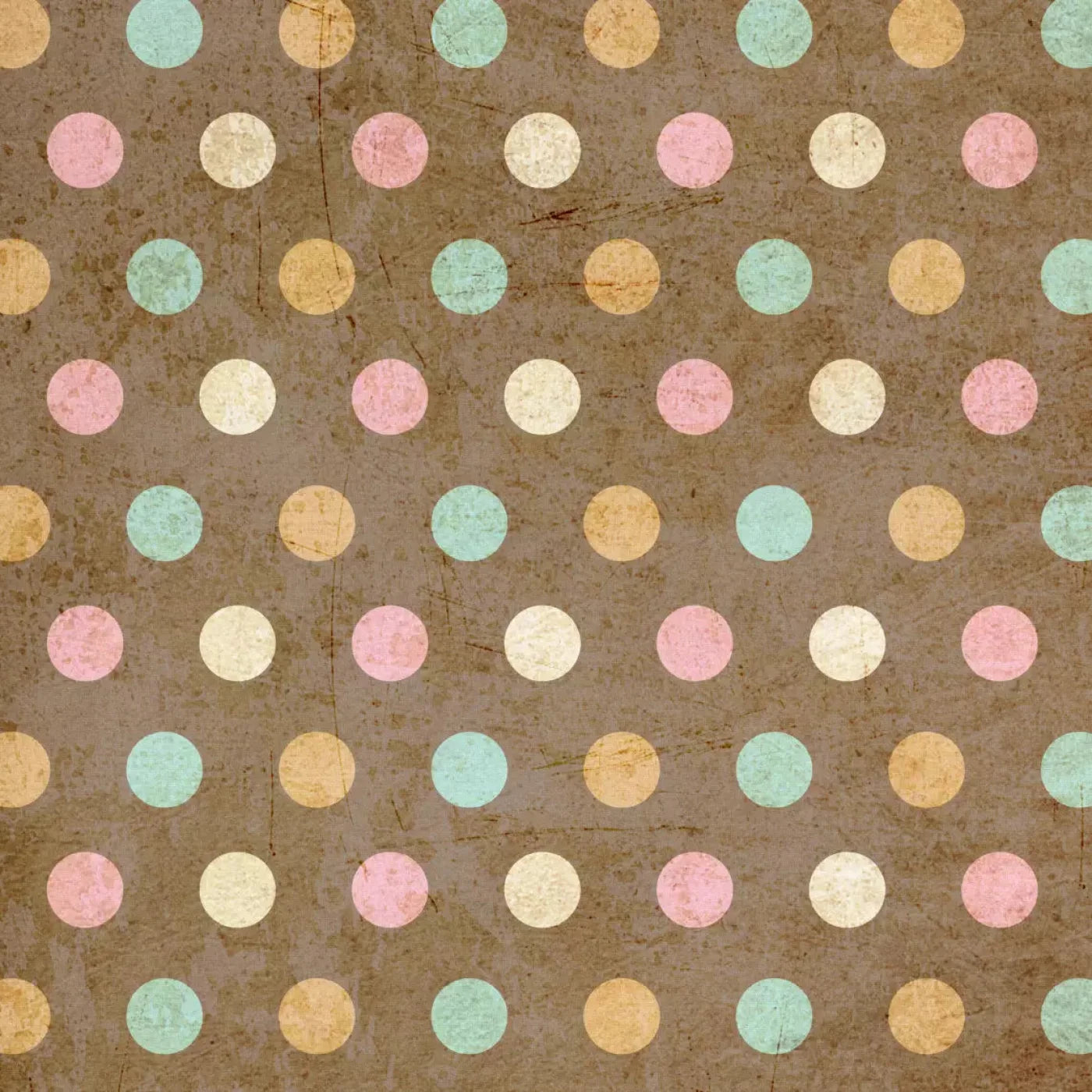 Choco Dots 5X5 Rubbermat Floor ( 60 X Inch ) Backdrop
