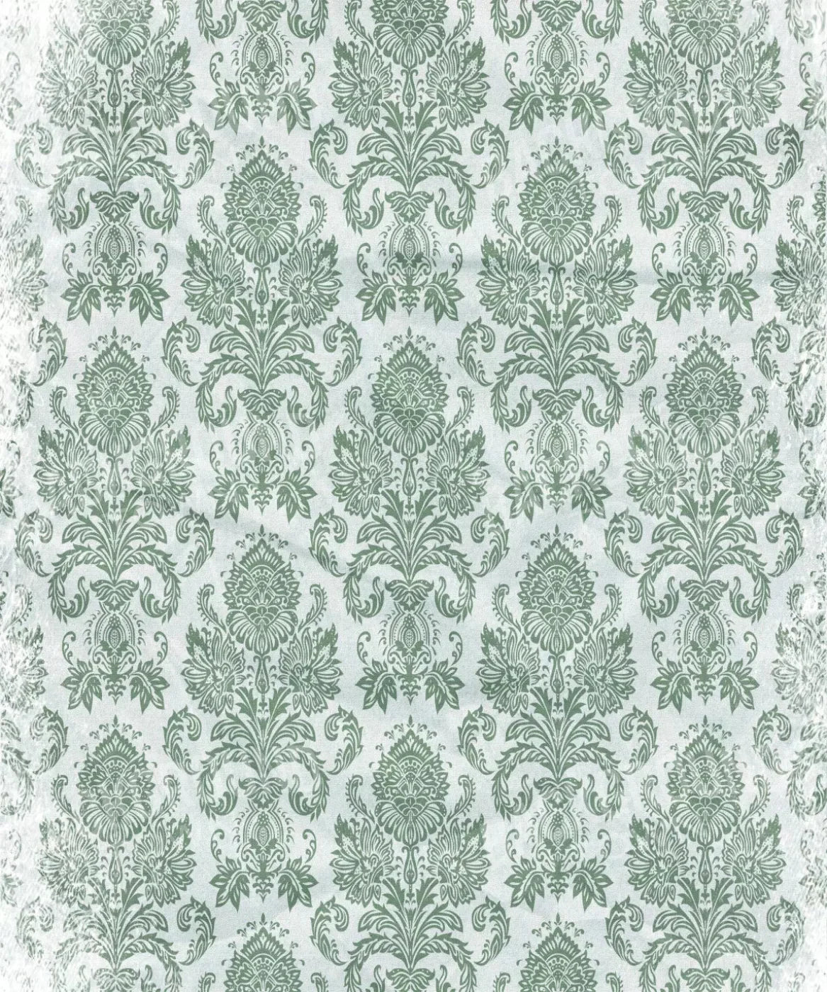 Green Damask Backdrop for Photography