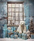 Blue , White  Backdrop for Photography