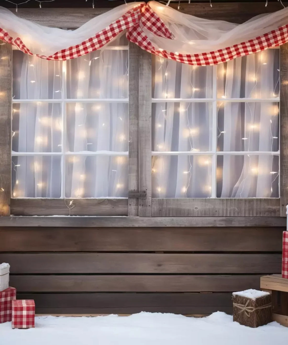 Red , White , Brown  Backdrop for Photography